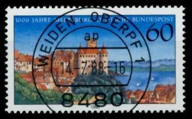 BRD 1988 Nr 1376 zentrisch gestempelt X8B4846