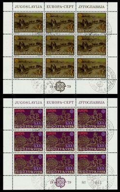 Jugoslawien Nr 1787-1788 zentrisch gestempelt Kleinbg S042822