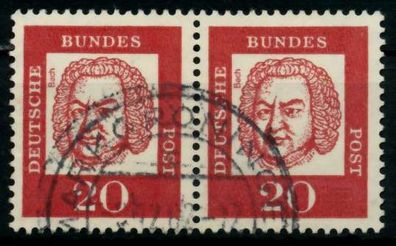 BRD DS BED. DEUT. Nr 352y gestempelt WAAGR PAAR X95D1A6