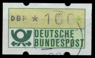 BRD ATM 1981 Nr 1-1-100R gestempelt X97408E