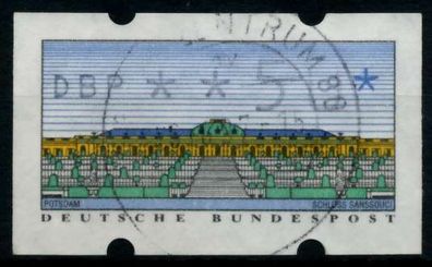 BRD ATM 1993 Nr 2-1.1-0005 gestempelt X9743AA
