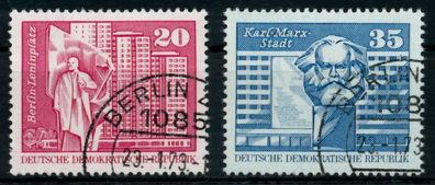 DDR DS AUFBAU IN DER Nr 1820-1821 gestempelt X68ACF2