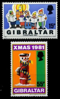 Gibraltar 1981 Nr 430-431 postfrisch S0954A2