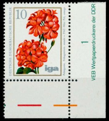 DDR 1975 Nr 2071 postfrisch ECKE-ULI X699926