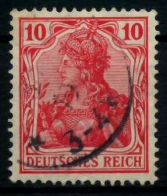 D-REICH Germania Nr 86IIa gestempelt X7191CE