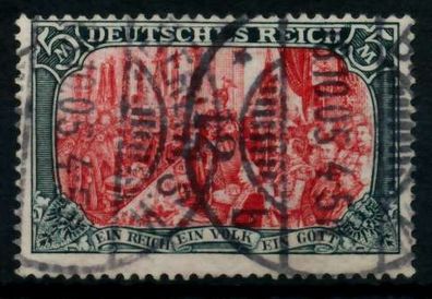 D-REICH Germania Nr 81Aa gestempelt gepr. X726D46