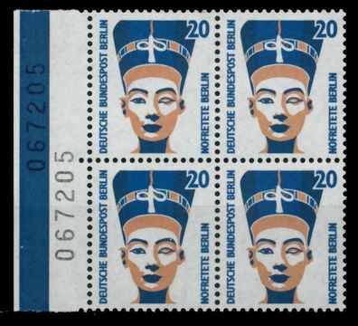 BERLIN DS Sehensw Nr 831 postfrisch Viererblock SRA X7298C2