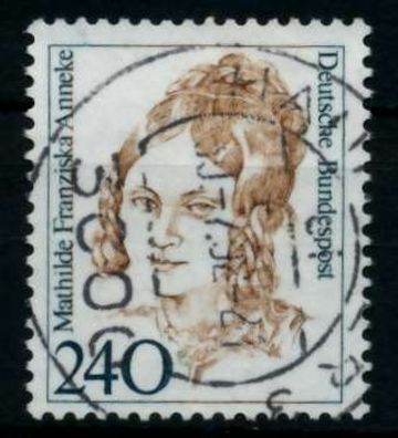 BRD DS FRAUEN Nr 1392 zentrisch gestempelt X730846