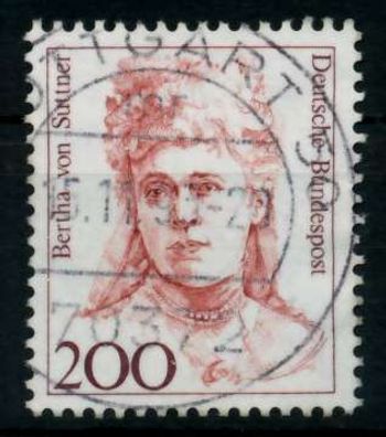 BRD DS FRAUEN Nr 1498 zentrisch gestempelt X732962