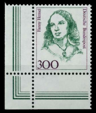 BRD DS FRAUEN Nr 1433ZB postfrisch ECKE-ULI X732BBA