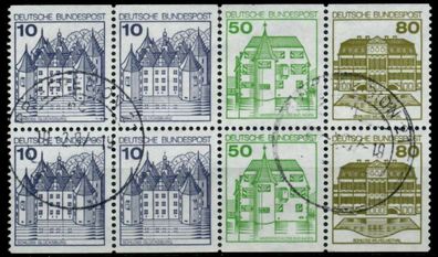 BRD BUND Heftchenblatt Nr HB 29 zentrisch gestempelt X732C96