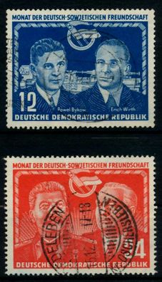 DDR 1951 Nr 296-297 gestempelt X735A4A