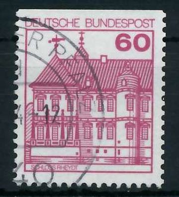 BRD DS BURG SCHL Nr 1028CI gestempelt X832D86