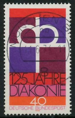 BRD 1974 Nr 810 zentrisch gestempelt X8503D2