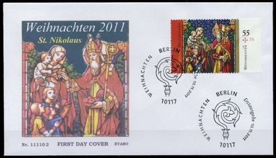 BRD BELEGE Nr 2896 BRIEF FDC X86F876