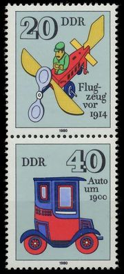 DDR Zusammendruck Nr SZd227 postfrisch SENKR PAAR SBF9776