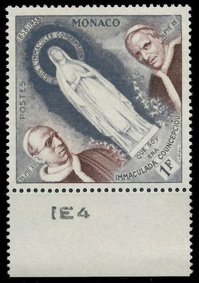MONACO 1958 Nr 590 postfrisch URA X3BA6DA