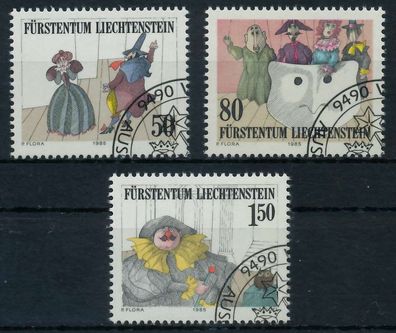 Liechtenstein 1985 Nr 887-889 gestempelt X112A42