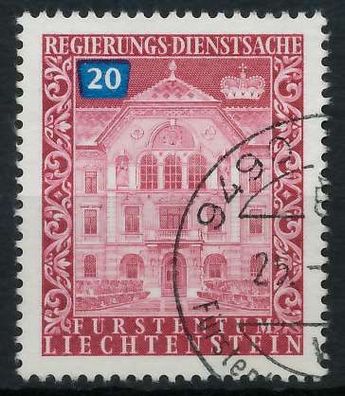 Liechtenstein Dienstmarken 1976 89 Nr 58 gestempelt X142F06