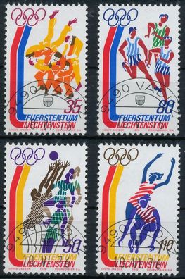 Liechtenstein 1976 Nr 651-654 gestempelt X15248E