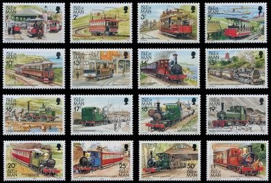 ISLE OF MAN 1988 Nr 351I-362I postfrisch XAD079E