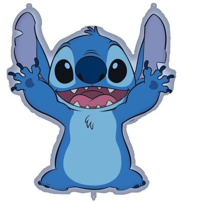 GoDan Mehrfarbiger Folienballon "Stitch" von Disney, 76 x 88 cm
