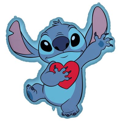 Disney Disney-Folienballon "Stitch", groß, 75 x 86 cm, Procos