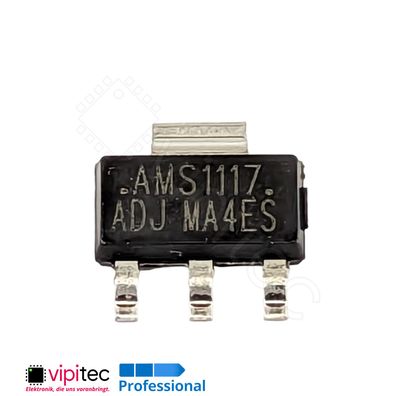 LGET1117 ADJ Variabler Spannungsregler | 1,25..12V SMD SOT-223 LDO Linear Wandler