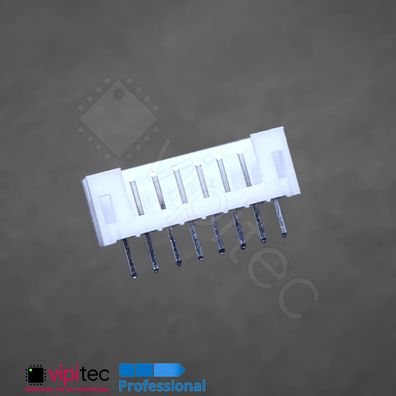 JST PH 2.0 1x8 Einbaustecker Gerade THT 8-polig Stiftleiste Pin Header Buchse