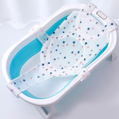Baby-Badewannennetz, rutschfestes Netz, bequemes Stütznetz für den Baby-Badesitz mit