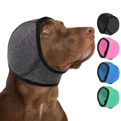 Geräuschreduzierende Ohrenschützer für Hunde - Beruhigende Haube gegen Angst und Stre