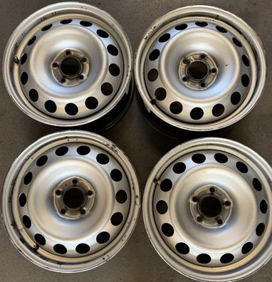 SATZ Stahlfelgen Citröen Berlingo Peugeot 6,5x16" ET47 LK5x108 ML65 gebr 16289