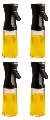 4xÖlsprüher für Speiseöl Öl Sprühflasche Ölzerstäuber Oilsprayer Ölspender Spray