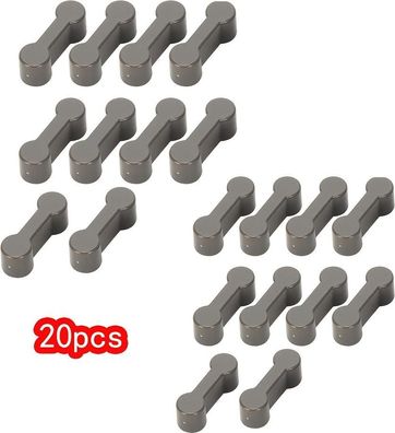 20 Stück Holzschienen-Adapter – Universelle Eisenbahn-Verbinder