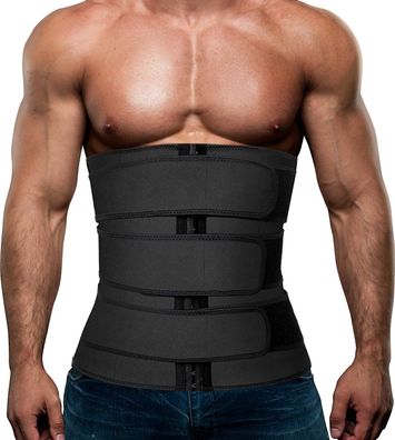 Trainings-Taillentrainer für Herren, Neopren, Korsett, Sauna, Schweißtrimmer, Bauch m