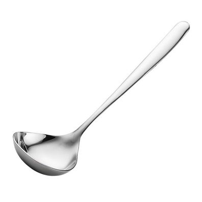 Suppenlöffel Ergonomisches Design bequemer Grip Edelstahl BPA tiefe Kopf Rührküche K