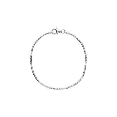 Armkette 18 cm - Sterlingsilber - Cobra Muster