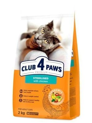 CLUB 4 ?APY KATZE 2 kg Sterilised