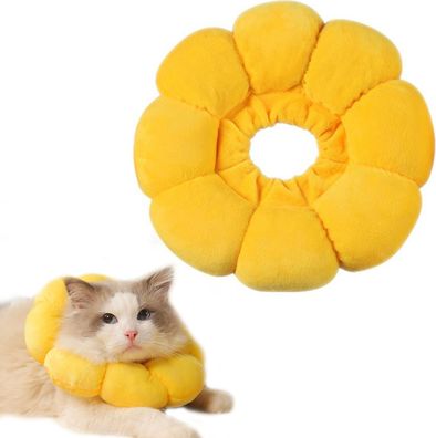 Einstellbare Halskrause für Katze – Weich & Komfortabel, Verstellbares Halsband für H