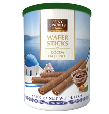 Feiny Biscuits Waffelsticks Kakao-Haselnuss-Creme (400 g)