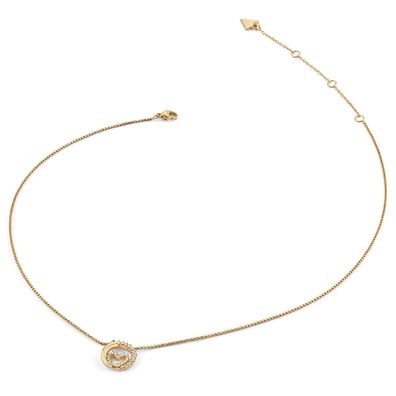 Guess Schmuck Damen-Kette Wrapped Heart Goldfarben JUBN05526JWYGT/U