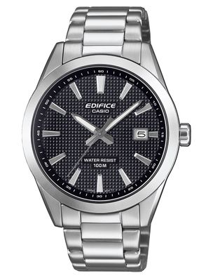 Casio Herren-Armbanduhr Edelstahl Schwarz EFV-160D-1AVEF