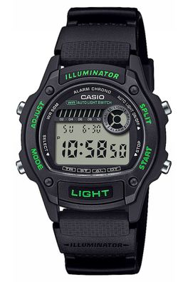 Casio Quarzuhr Alarm-Chrono für Damen und Jugendliche W-220H-1A3VEF