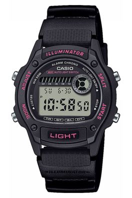 Casio Quarzuhr Alarm-Chrono für Damen und Jugendliche W-220H-1A2VEF