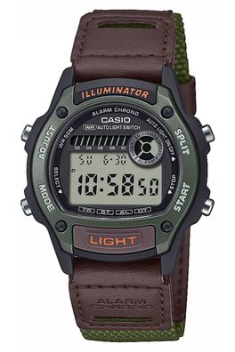Casio Quarzuhr Alarm-Chrono für Damen und Jugendliche W-220HF-3AVEF