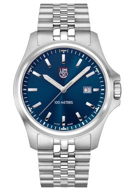 Luminox Herren-Quarzuhr Dress Field Stahl/Blau XL.2523