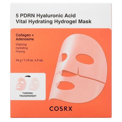 Hydratisierende Maske 5 PDRN Hyaluronsäure-Hydrogelmaske 3 x 34 g