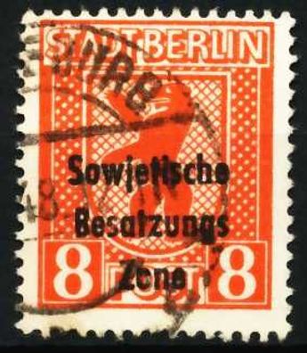 SBZ ALLG. Ausgaben Nr 202Avx gestempelt X6776EE