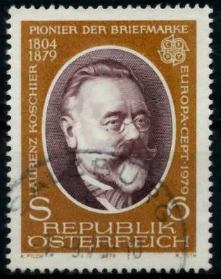 Österreich 1979 Nr 1608 zentrisch gestempelt X80D89A