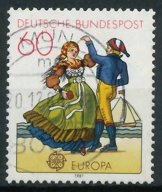 BRD BUND 1981 Nr 1097 gestempelt X823EAE